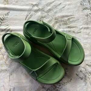 Green Teva Sandals